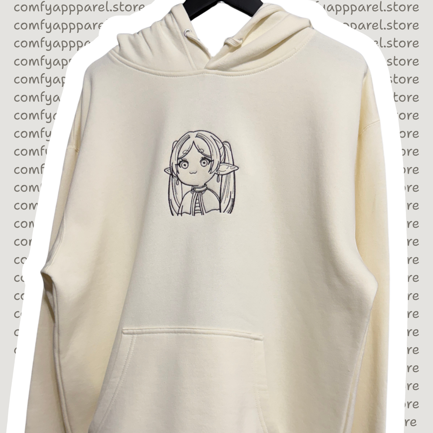 Product with the name Chibi Elf Fantasy Girl - Hoodie in the 1 catergory